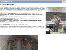 Tablet Screenshot of fabianbucher.org